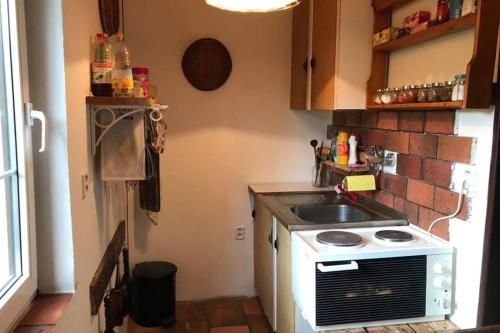 Kitchen, Horska chata na Brcalniku v srdci Sumavy in Zelezna Ruda