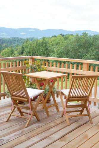 Balkons/terase, Bauernhof Gschmeidler in Sankt Johann im Saggautal