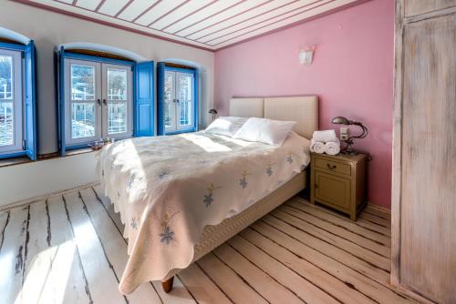 1 double bed