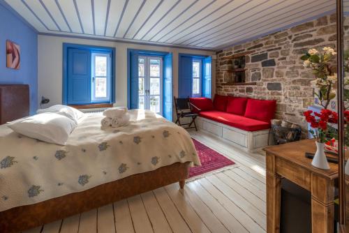 1 double bed