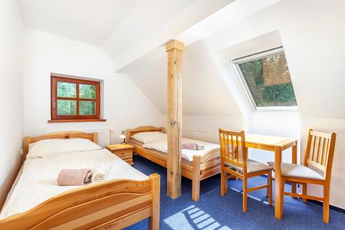 2 twin beds