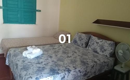 1 double bed
