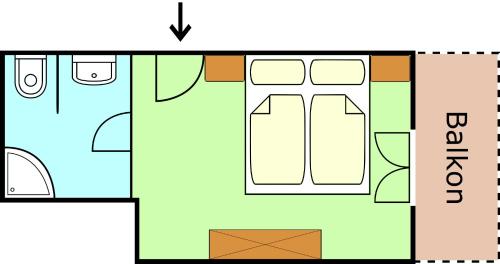 1 queen bed