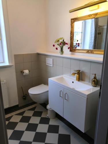 Fürdőszoba, Apartment im alten Rathaus in Dahlenburg