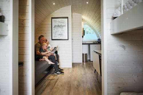 Comoditats, Naturhytter in Kjellerup