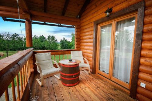 Erkély/terasz, Country Lodge Vuković (Country Lodge Vukovic) in Dreznik Grad