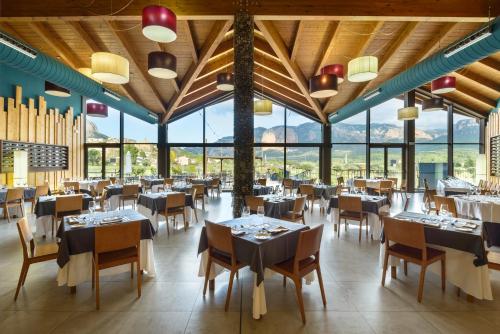 Étterem, Hotel Spa Aguas de los Mallos in Murillo de Gállego