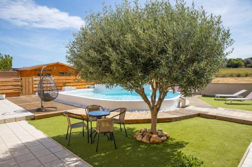 Le chalet aux Etoiles Spa & Sauna - Location saisonnière - Pézenas