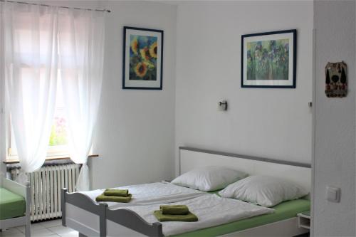 1 king bed, 1 twin bed, 1 sofa bed