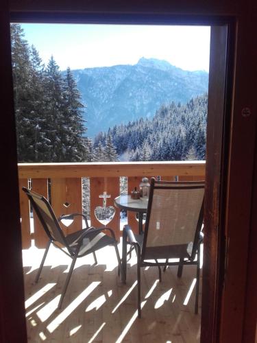 Balkons/terase, Bed & Breakfast Dolomiti Bey Haus Pinter in Assling