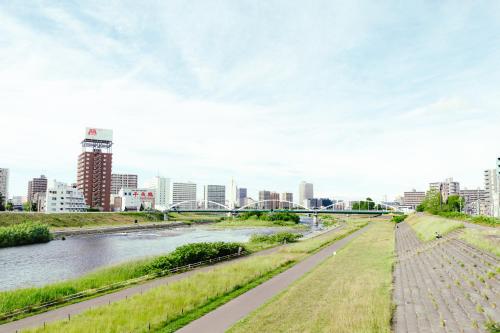 삿포로의 아파트먼트 (64m², 침실 2개, 프라이빗 욕실 2개)