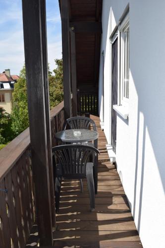 Balcony/terrace, FERIENHAUS FISCHER in Zweibrucken