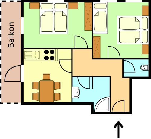 Two-Bedroom Apartment