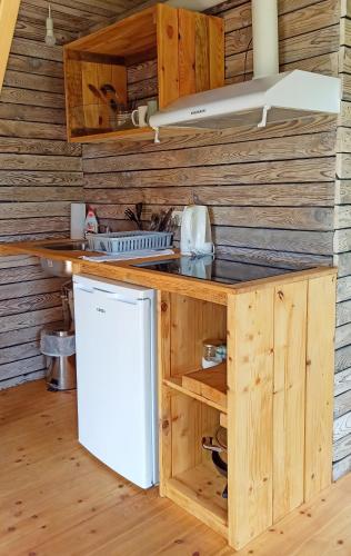 virtuve, Camping Klevas in Karkle