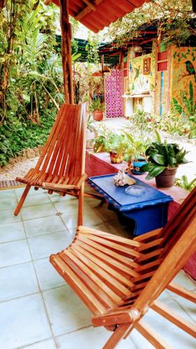 Erkély/terasz, Hostel Candelaria in Candelaria
