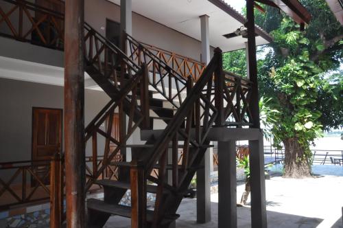 balkon/terras, Pilgrims Kitchen & Inn in Savannakhet