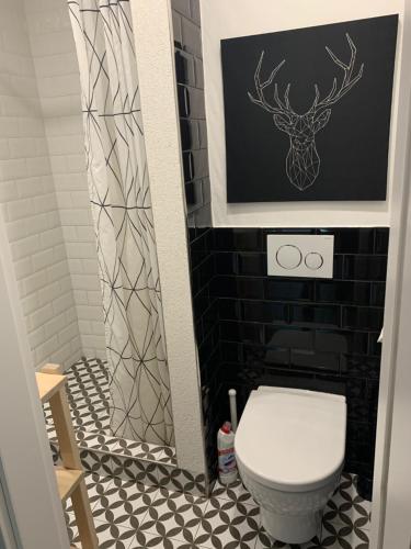 浴室, Apartmán Voltérka (Apartman Volterka) in 勒沃卡鎮中心