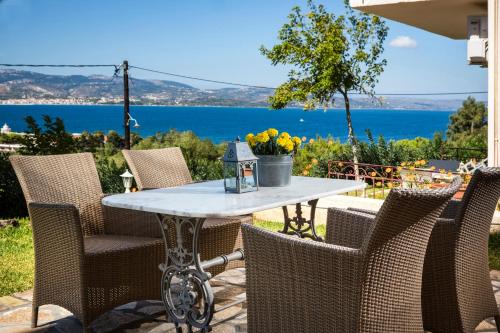 Garden, Panorama Fanari studios and apartments in Kefalonia