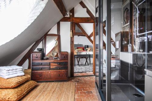 Chambre double, deluxe, douche