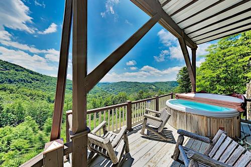 Two Breathtaking Mountain View Cabins with Hot Tubs! cottage - image 2