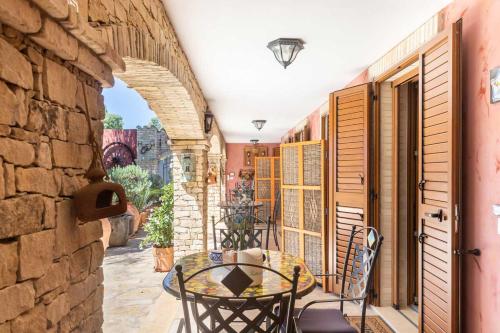 A szálláshely kívülről, Villa Flumini in Quartu Sant Elena