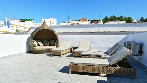 Erkély/terasz, Casa Parque by Ĥ (Casa Parque by H) in Ayamonte városközpont