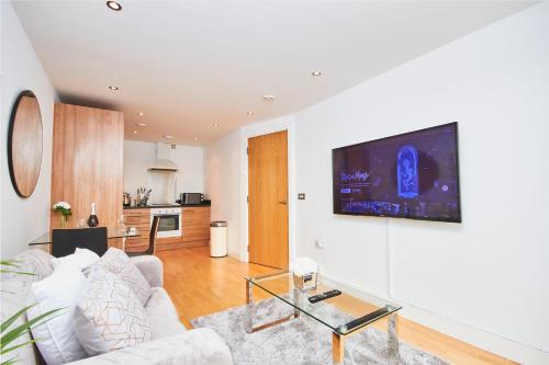 Deluxe Leeds City Centre Apt with Free Parking NO Balcony, Leeds (foto 8)