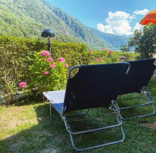 Appartamento con Giardino e Vista sulla Valmalenco in Torre di Santa Maria