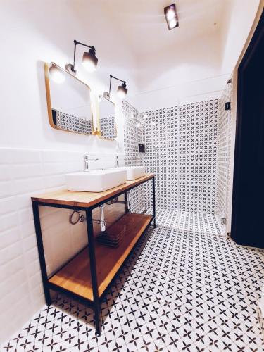 Bathroom, Rost Apartments in Bielsko-Biala