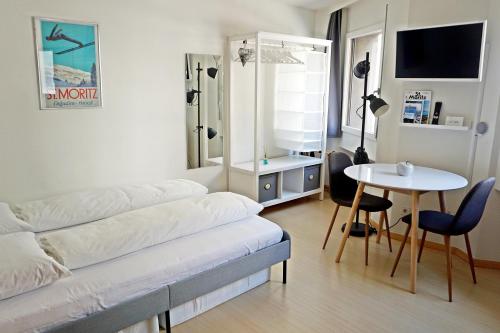C2 - Charmantes, gemütliches Studio, im Zentrum in St. Moritz, Schweiz