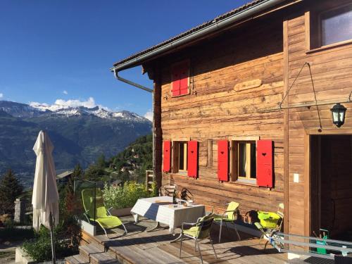 Appartement sous les combles - Chalet La Biolle - Vercorin