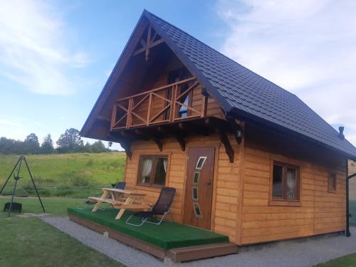 Domek na wzgórzu RYŚ - Chalet - Krempna