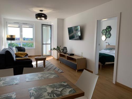 Apartament Szmaragdowy Platan in Wyspa Solna