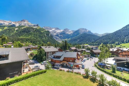 ทัศนียภาพ, Magnifique appartement aux Diablerets avec vue imprenable in เลดียาบล์เรร์