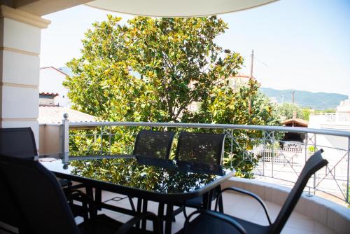 شرفة/ تراس, Villa Verano in آبروفالتا