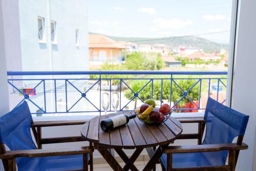 Balcony/terrace, Villa Avra in Ammoudia