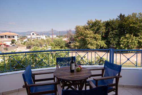 Balcony/terrace, Villa Avra in Ammoudia