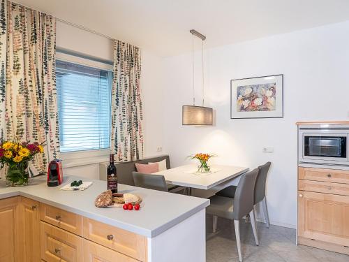 Cocina, Appartement Burgblick in Heinfels