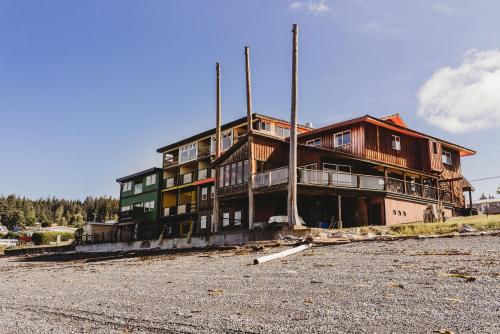 The Oceanfront Hotel in Sointula, Canada