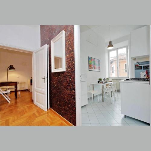 Trastevere Apartment for Family & Friends with separate Living Room - AC & WiFi, Řím (fotografie 10)