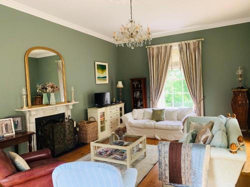 Skupni salon/TV območje, Larchmount House B&B in Ardmore