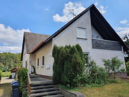 Viesnīcas āriene, Ferienwohnung Deichblick 2 in Gerhardshofen
