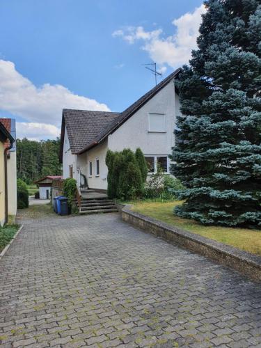 Viesnīcas āriene, Ferienwohnung Deichblick 2 in Gerhardshofen
