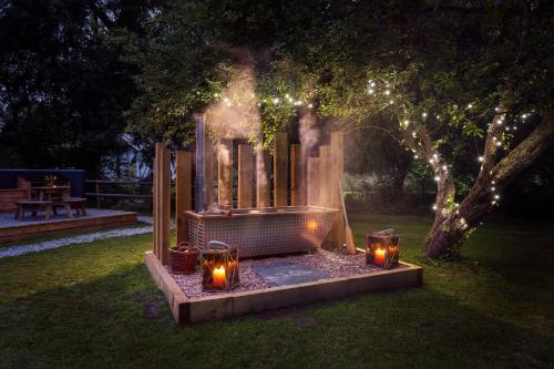 Attractions, The Wriggly Tin & Baa Spa at Tregoose Old Mill in Colan