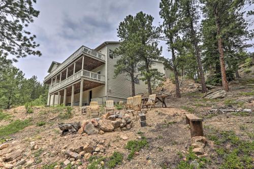 Upscale Mountain-View Manor with Deluxe Deck!