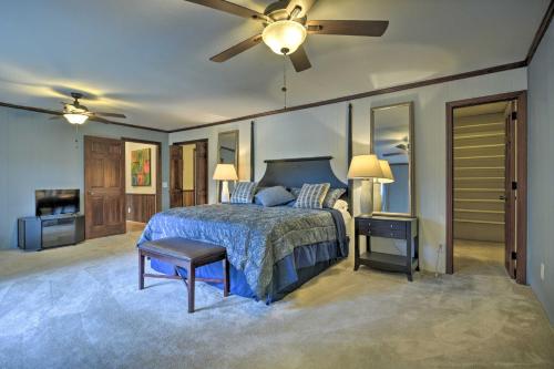 Lake and Golf Retreat with Dock and 2 Luxury Decks!
