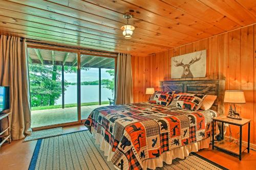 Cozy Lakefront Cabin with Dock Canoe and 2-Story Deck - image 6