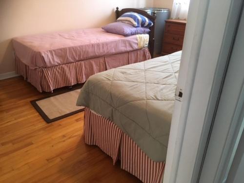 Backpacker College near McGill University - Private Double Room w Two Beds