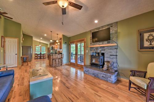 . Charming Galax Retreat w/ Wraparound Deck!