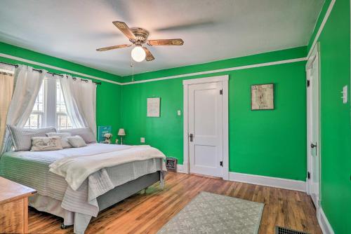 Lively Home with Front Porch Walk to Trails! - image 8
